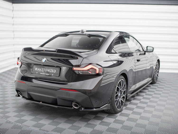 Rear Side Splitters V.2 BMW 2 Coupe G42 - Wayside Performance 