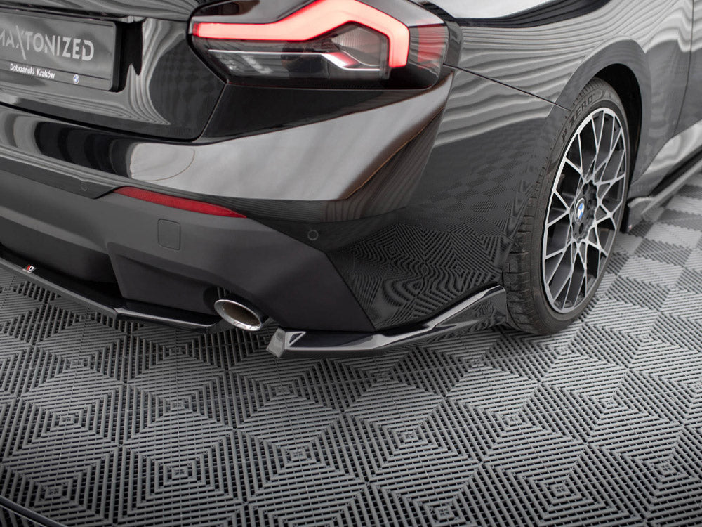 Rear Side Splitters V.2 BMW 2 Coupe G42 - Wayside Performance 