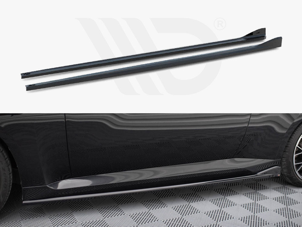 Side Skirts Diffusers V.2 BMW 2 Coupe G42 - Wayside Performance 