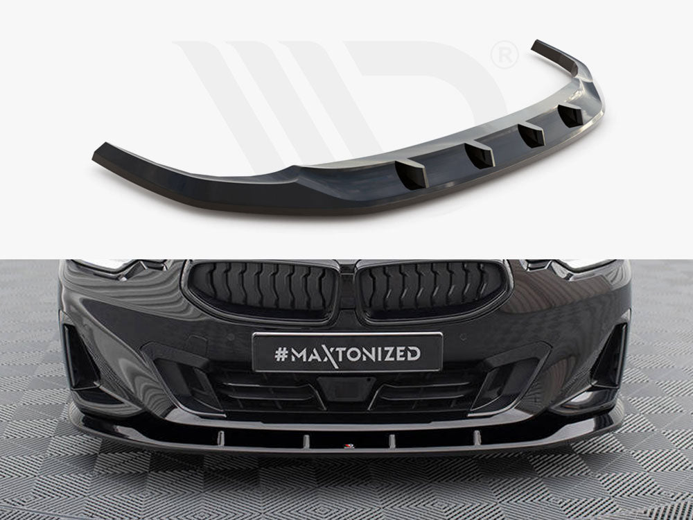 Front Splitter V.1 BMW 2 Coupe G42 - Wayside Performance 