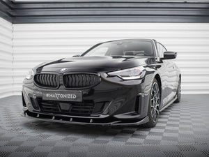 Front Splitter V.3 BMW 2 Coupe G42 - Wayside Performance 