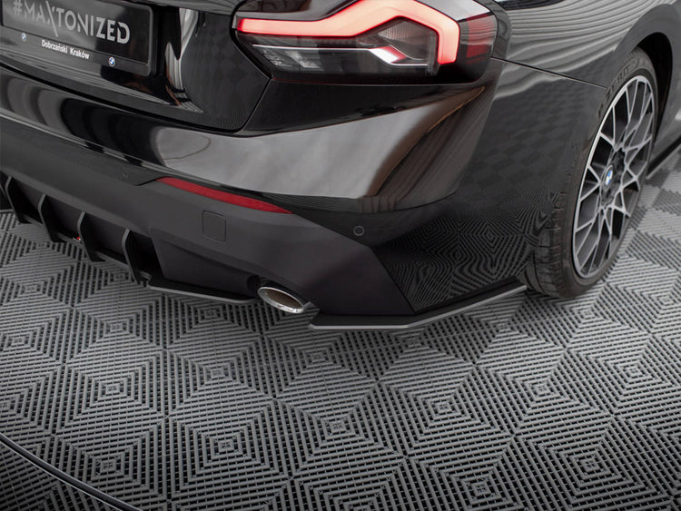 Street Pro Rear Side Splitters BMW 2 Coupe G42 - Wayside Performance 