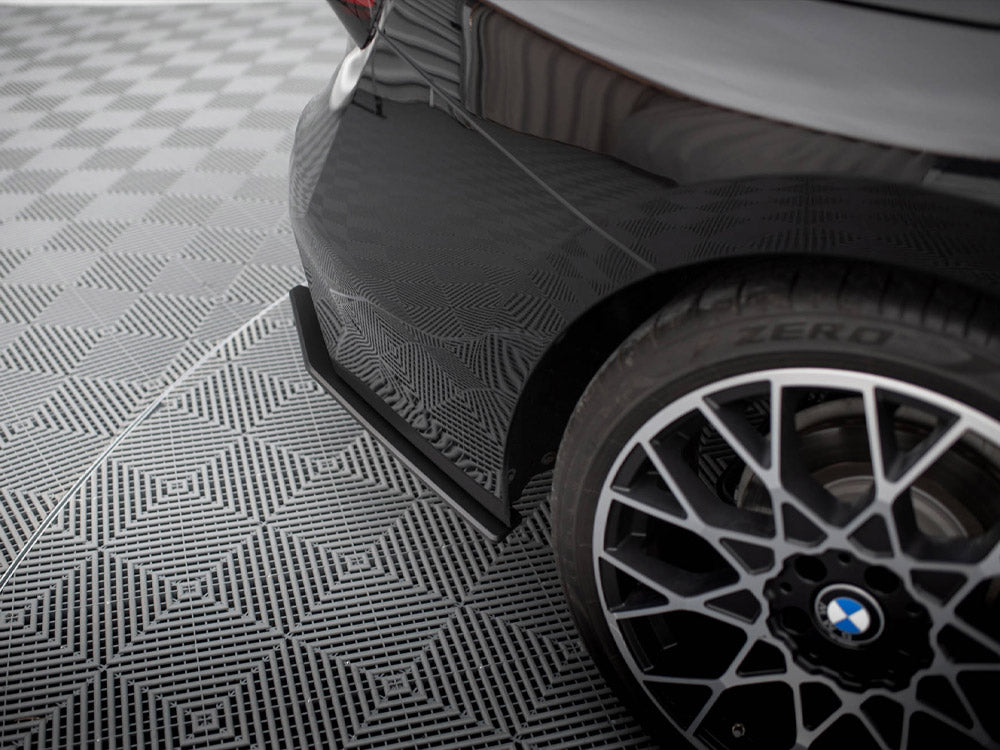 Street Pro Rear Side Splitters BMW 2 Coupe G42 - Wayside Performance 