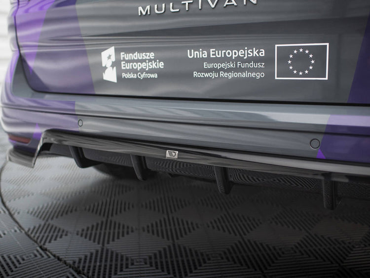 Central Rear Splitter (Vertical Bars) VW Multivan T7 - Wayside Performance 