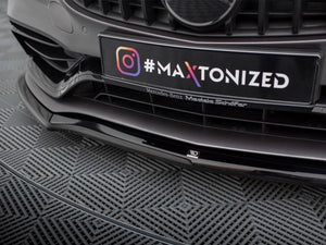 Front Splitter V.1 Mercedes-AMG C63 Sedan / Estate W205 Facelift - Wayside Performance 