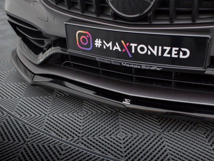 Front Splitter V.1 Mercedes-AMG C63 Sedan / Estate W205 Facelift - Wayside Performance 