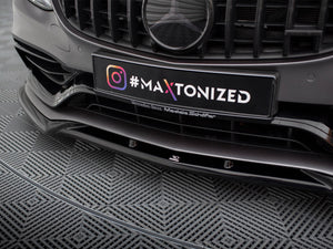 Front Splitter V.2 Mercedes-AMG C63 Sedan / Estate W205 Facelift - Wayside Performance 