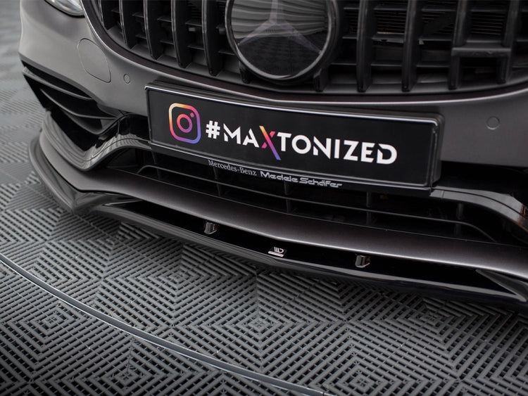 Front Splitter V.2 Mercedes-AMG C63 Sedan / Estate W205 Facelift - Wayside Performance 