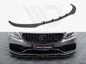 Street PRO Front Splitter Mercedes-AMG C63 Sedan / Estate W205 Facelift - Wayside Performance 