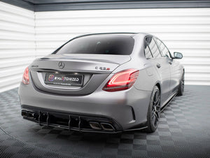 Street PRO Rear Diffuser Mercedes-AMG C63 Sedan / Estate W205 Facelift - Wayside Performance 