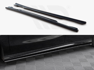 Side Skirts Diffusers Mercedes-Benz A AMG-Line W176 Facelift - Wayside Performance 