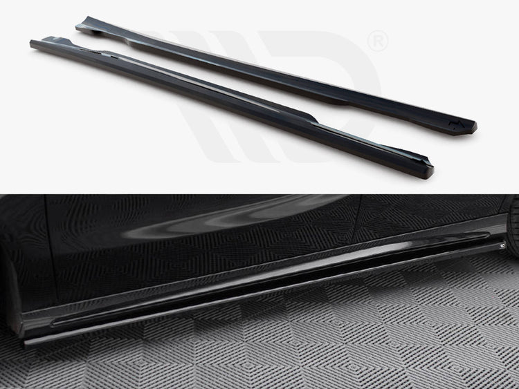 Side Skirts Diffusers Mercedes-Benz A AMG-Line W176 Facelift - Wayside Performance 