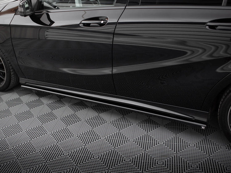 Side Skirts Diffusers Mercedes-Benz A AMG-Line W176 Facelift - Wayside Performance 