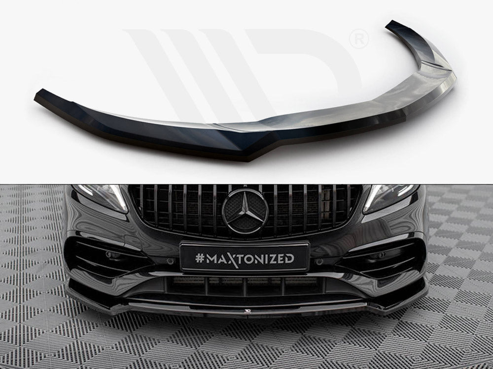 Front Splitter V.1 Mercedes-Benz A AMG-Line W176 Facelift - Wayside Performance 