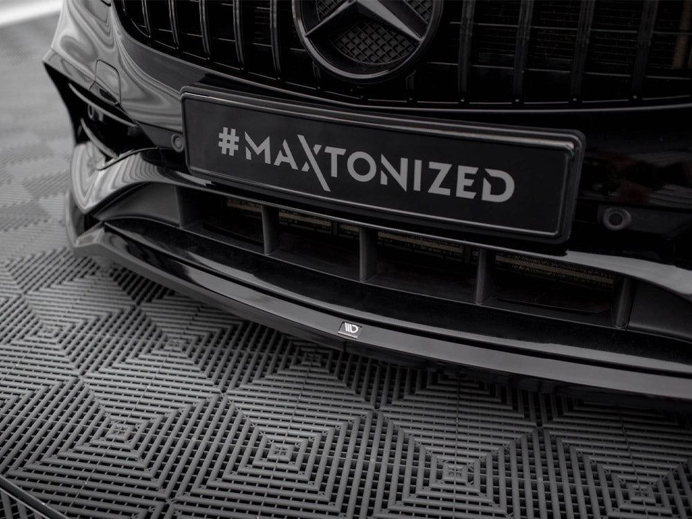 Front Splitter V.1 Mercedes-Benz A AMG-Line W176 Facelift - Wayside Performance 