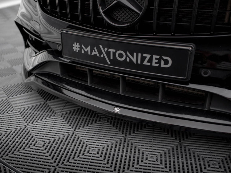 Front Splitter V.1 Mercedes-Benz A AMG-Line W176 Facelift - Wayside Performance 