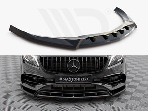 Front Splitter V.2 Mercedes-Benz A AMG-Line W176 Facelift - Wayside Performance 