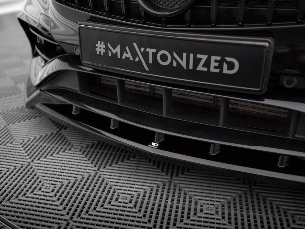 Front Splitter V.2 Mercedes-Benz A AMG-Line W176 Facelift - Wayside Performance 