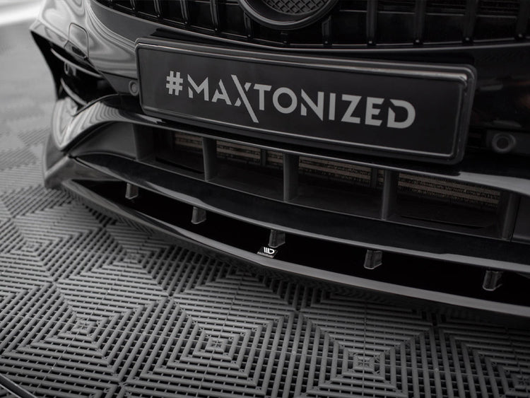 Front Splitter V.2 Mercedes-Benz A AMG-Line W176 Facelift - Wayside Performance 