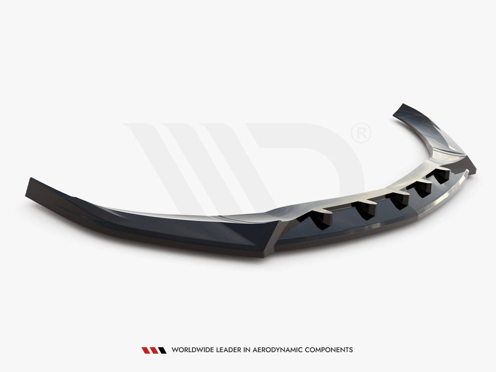Front Splitter V.2 Mercedes-Benz A AMG-Line W176 Facelift - Wayside Performance 