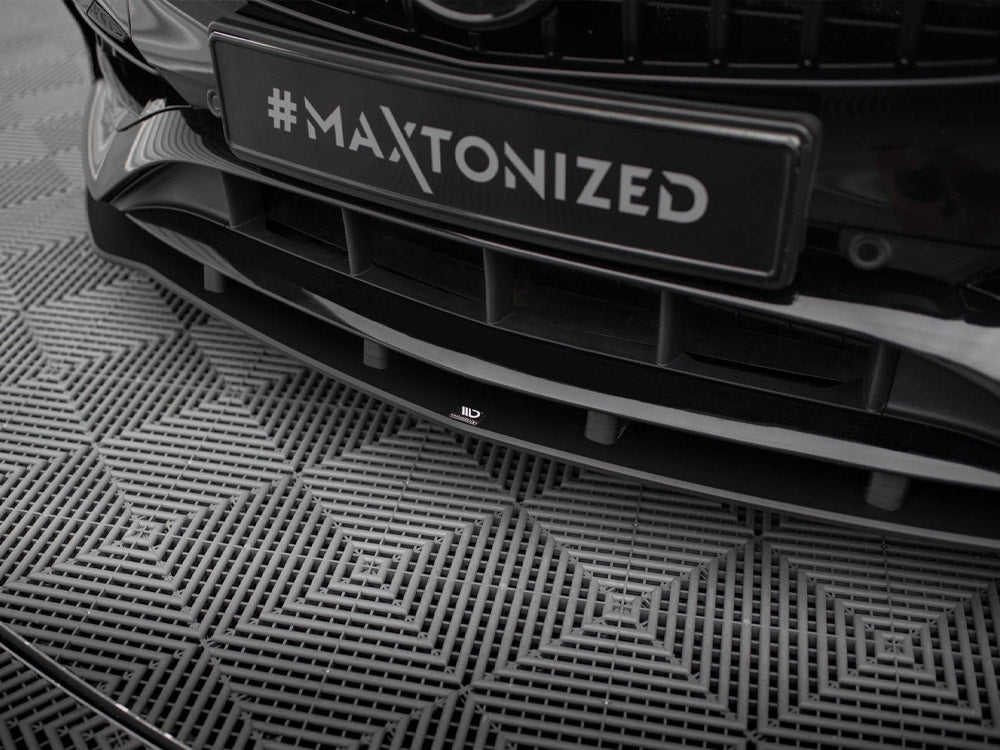 Street PRO Front Splitter Mercedes-Benz A AMG-Line W176 Facelift - Wayside Performance 