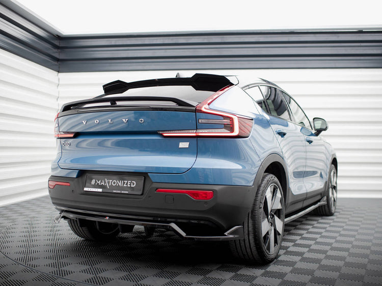Central Rear Splitter (Vertical Bars) Volvo C40 Mk1 - Wayside Performance 