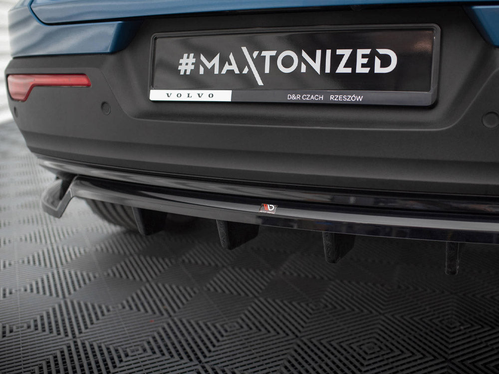 Central Rear Splitter (Vertical Bars) Volvo C40 Mk1 - Wayside Performance 