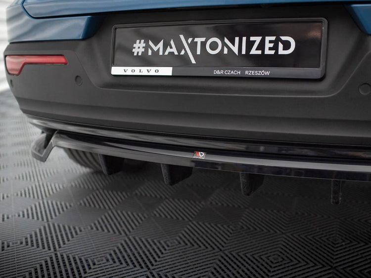 Central Rear Splitter (Vertical Bars) Volvo C40 Mk1 - Wayside Performance 