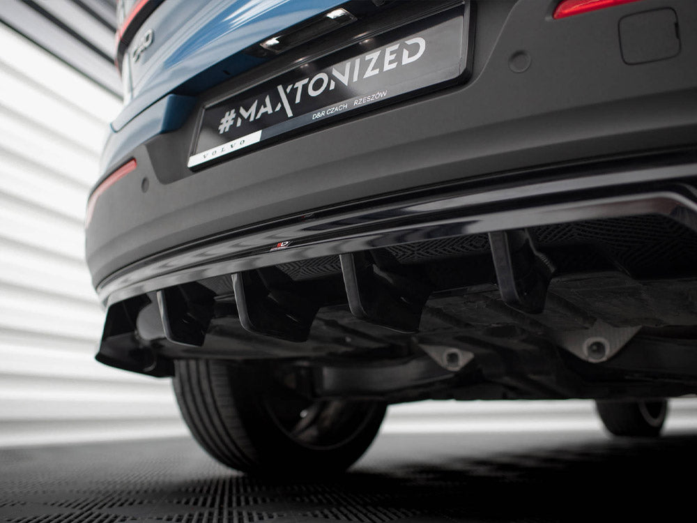 Central Rear Splitter (Vertical Bars) Volvo C40 Mk1 - Wayside Performance 