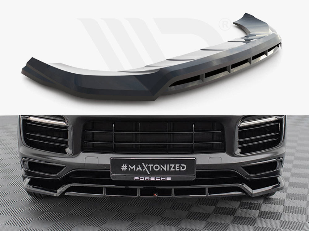 Front Splitter Porsche Cayenne Sport Design Mk3 - Wayside Performance 