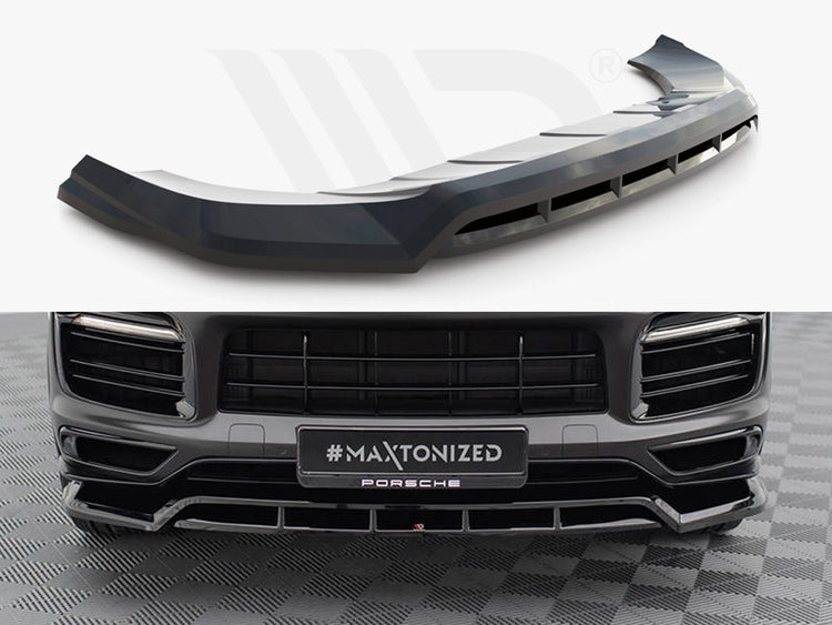 Front Splitter Porsche Cayenne Sport Design Mk3 - Wayside Performance 