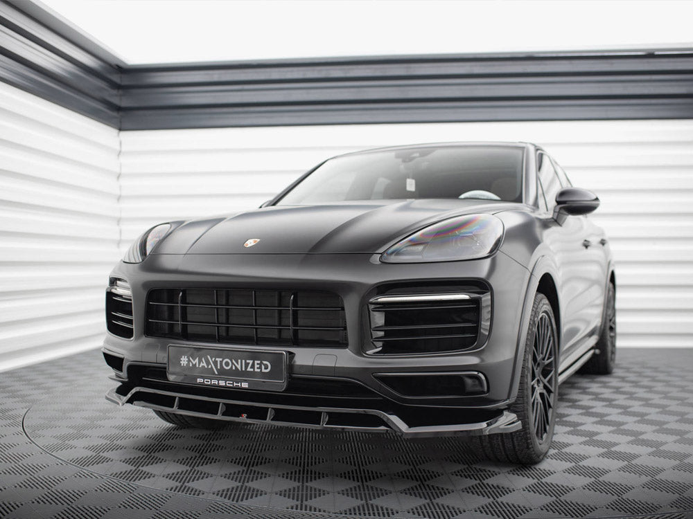 Front Splitter Porsche Cayenne Sport Design Mk3 - Wayside Performance 