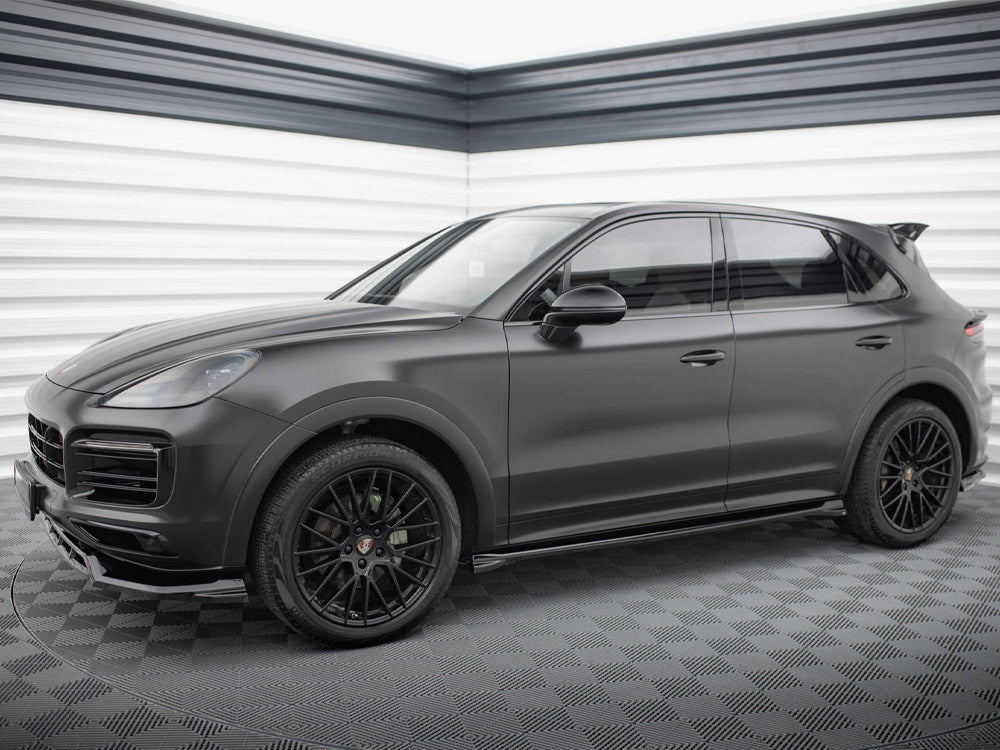 Side Skirts Diffusers Porsche Cayenne Sport Design Mk3 - Wayside Performance 