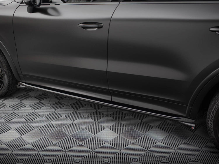 Side Skirts Diffusers Porsche Cayenne Sport Design Mk3 - Wayside Performance 