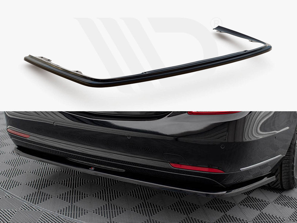 Central Rear Splitter V.1 Mercedes-Benz S W222 - Wayside Performance 