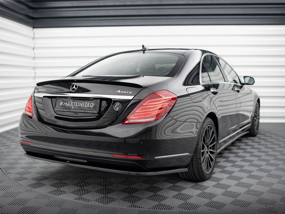 Central Rear Splitter V.1 Mercedes-Benz S W222 - Wayside Performance 
