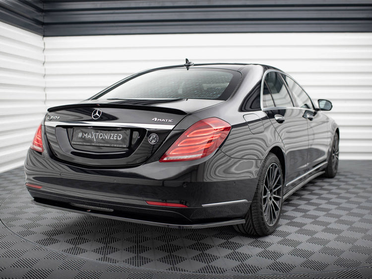 Central Rear Splitter V.1 Mercedes-Benz S W222 - Wayside Performance 