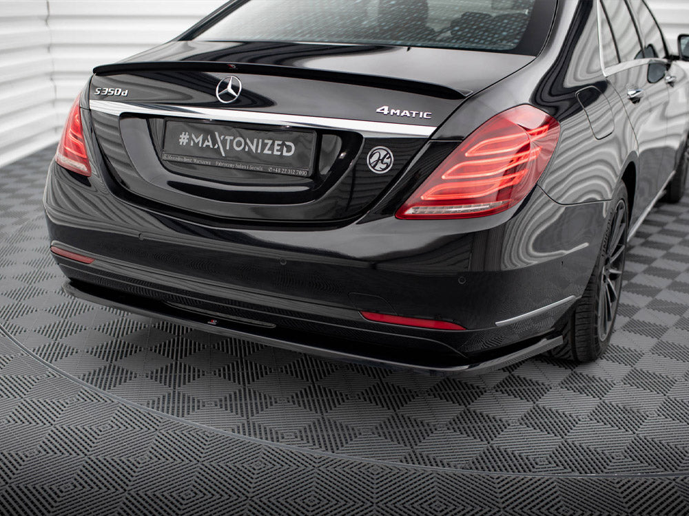 Central Rear Splitter V.1 Mercedes-Benz S W222 - Wayside Performance 