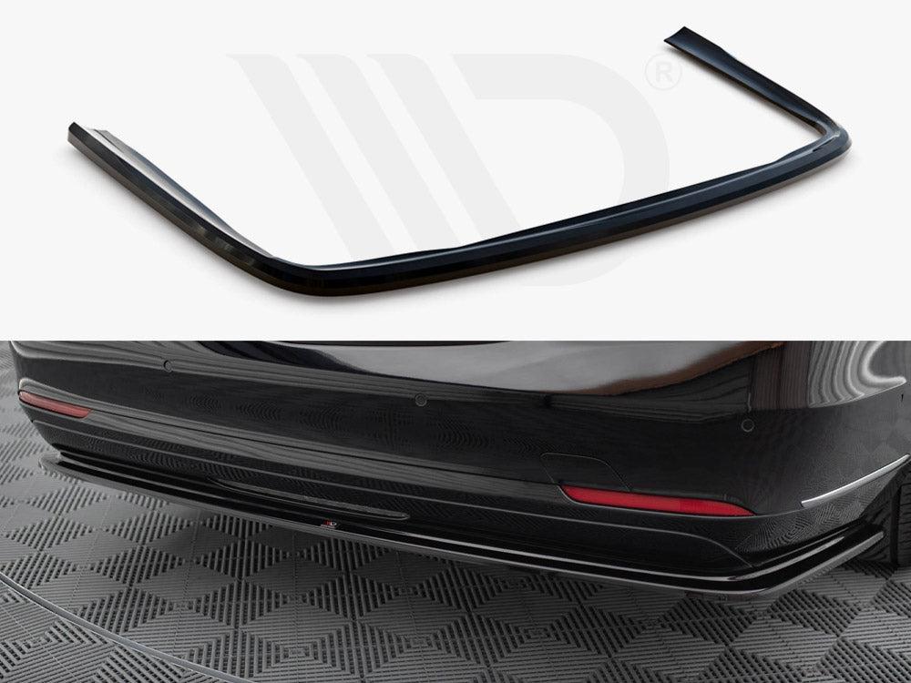 Central Rear Splitter V.2 Mercedes-Benz S W222 - Wayside Performance 