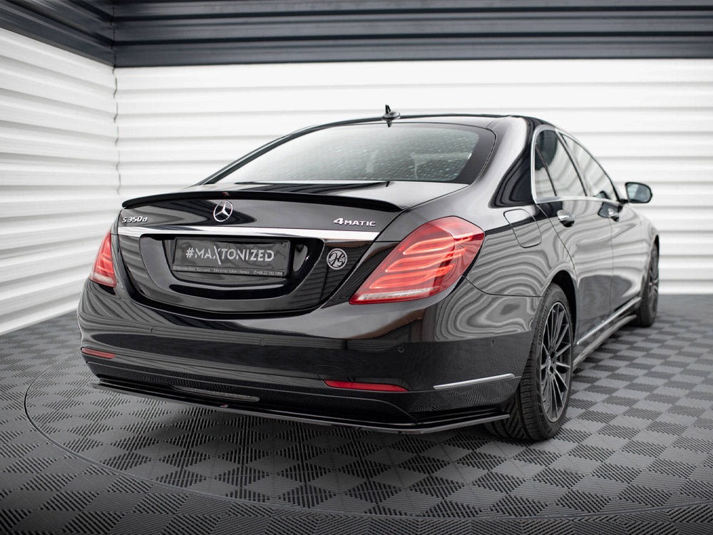 Central Rear Splitter V.2 Mercedes-Benz S W222 - Wayside Performance 