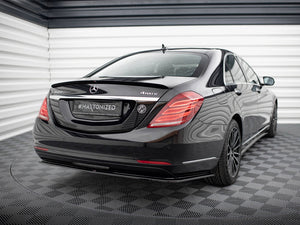 Central Rear Splitter V.2 Mercedes-Benz S W222 - Wayside Performance 