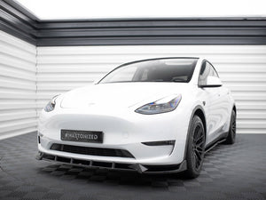 Front Splitter V.1 Tesla Model Y - Wayside Performance 