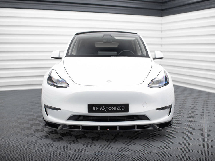 Front Splitter V.1 Tesla Model Y - Wayside Performance 