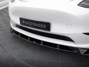 Front Splitter V.1 Tesla Model Y - Wayside Performance 