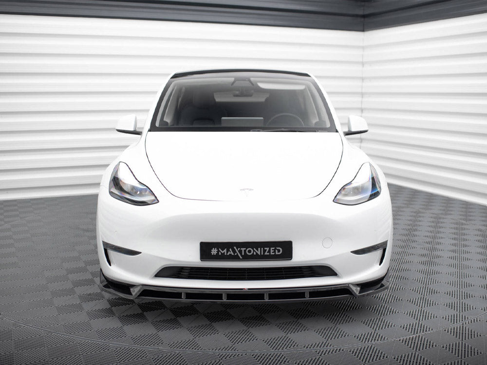 Front Splitter V.2 Tesla Model Y - Wayside Performance 