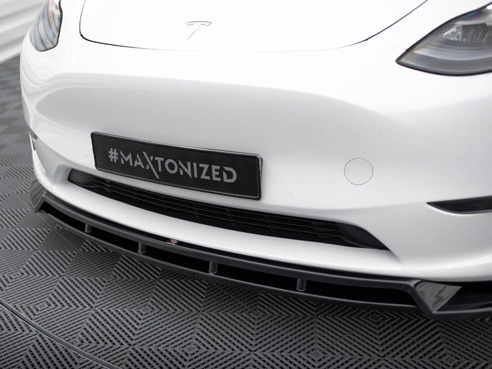 Front Splitter V.2 Tesla Model Y - Wayside Performance 