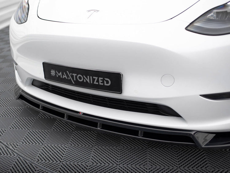 Front Splitter V.2 Tesla Model Y - Wayside Performance 