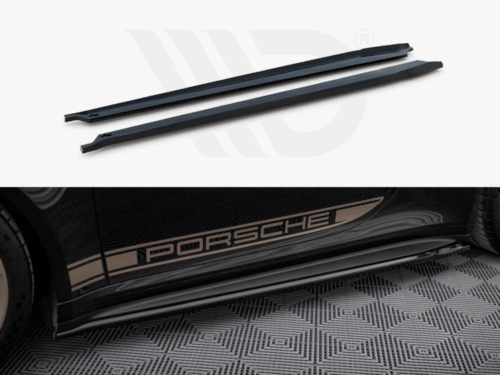 Side Skirts Diffusers Porsche 911 992 GT3 - Wayside Performance 