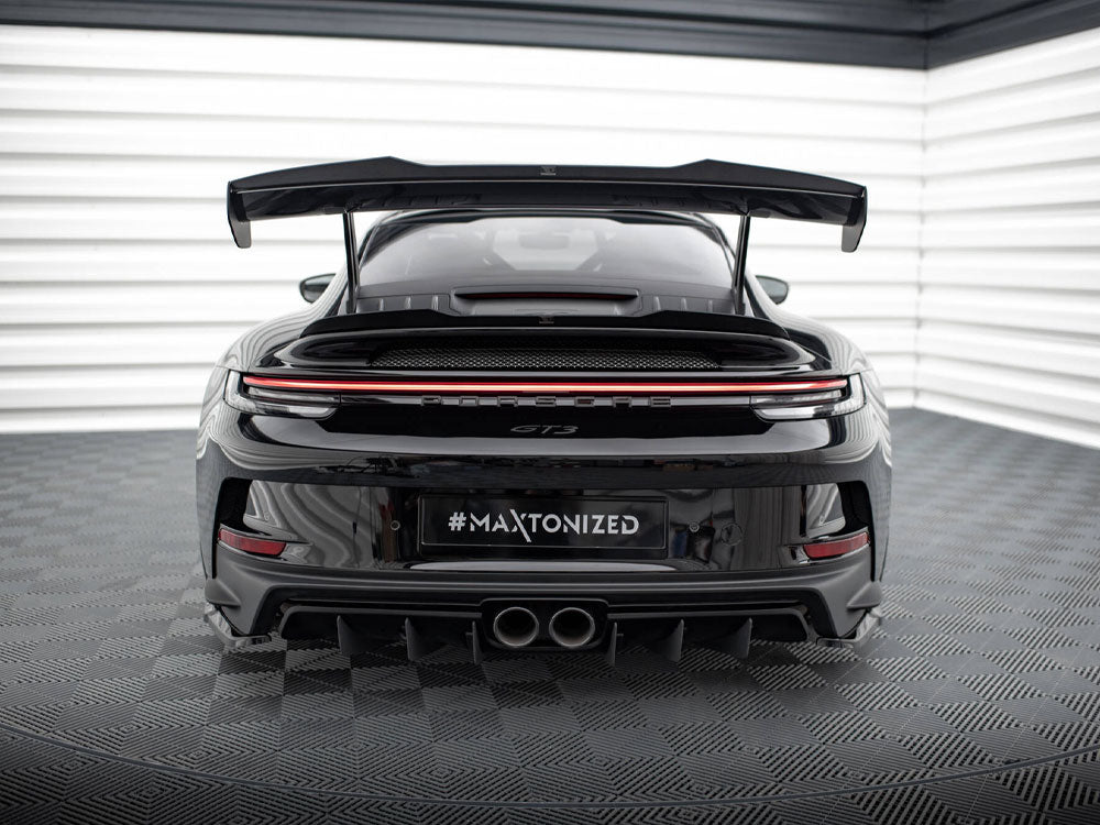 Lower Spoiler CAP Porsche 911 992 GT3 - Wayside Performance 