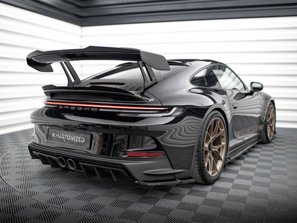 Rear Side Splitters Porsche 911 992 GT3 - Wayside Performance 